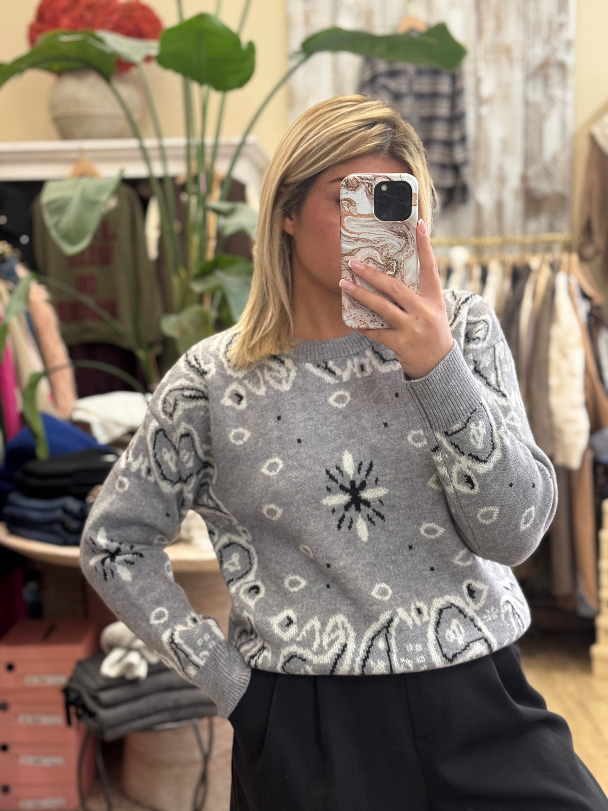 Pull Marlon - Gris