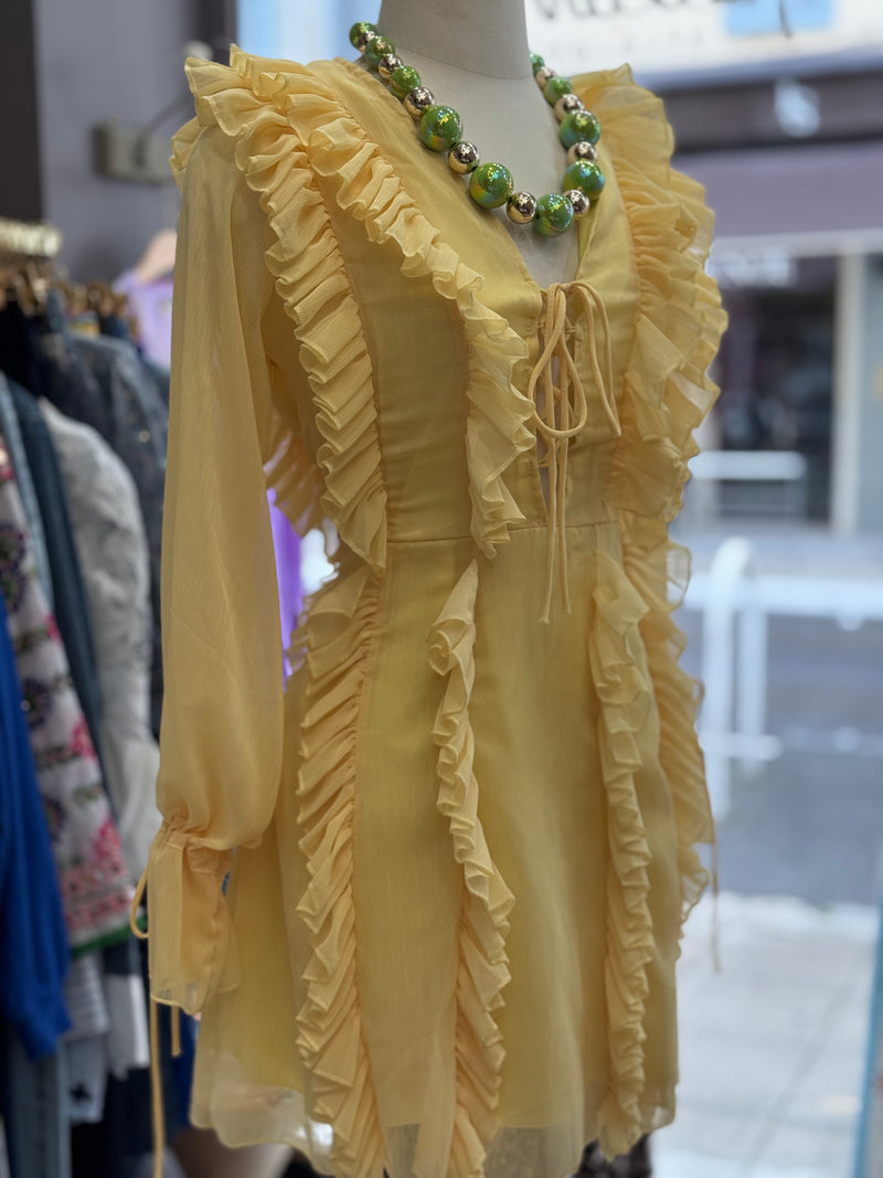 Robe Tina jaune