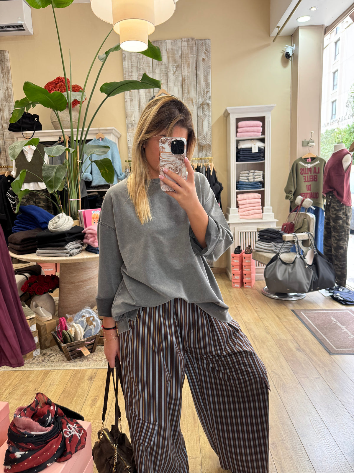 Pantalon Nina Bleu