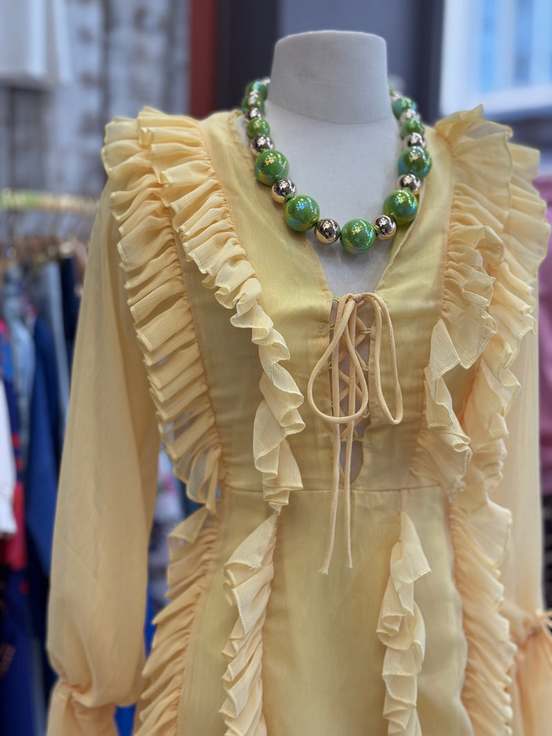Robe Tina jaune