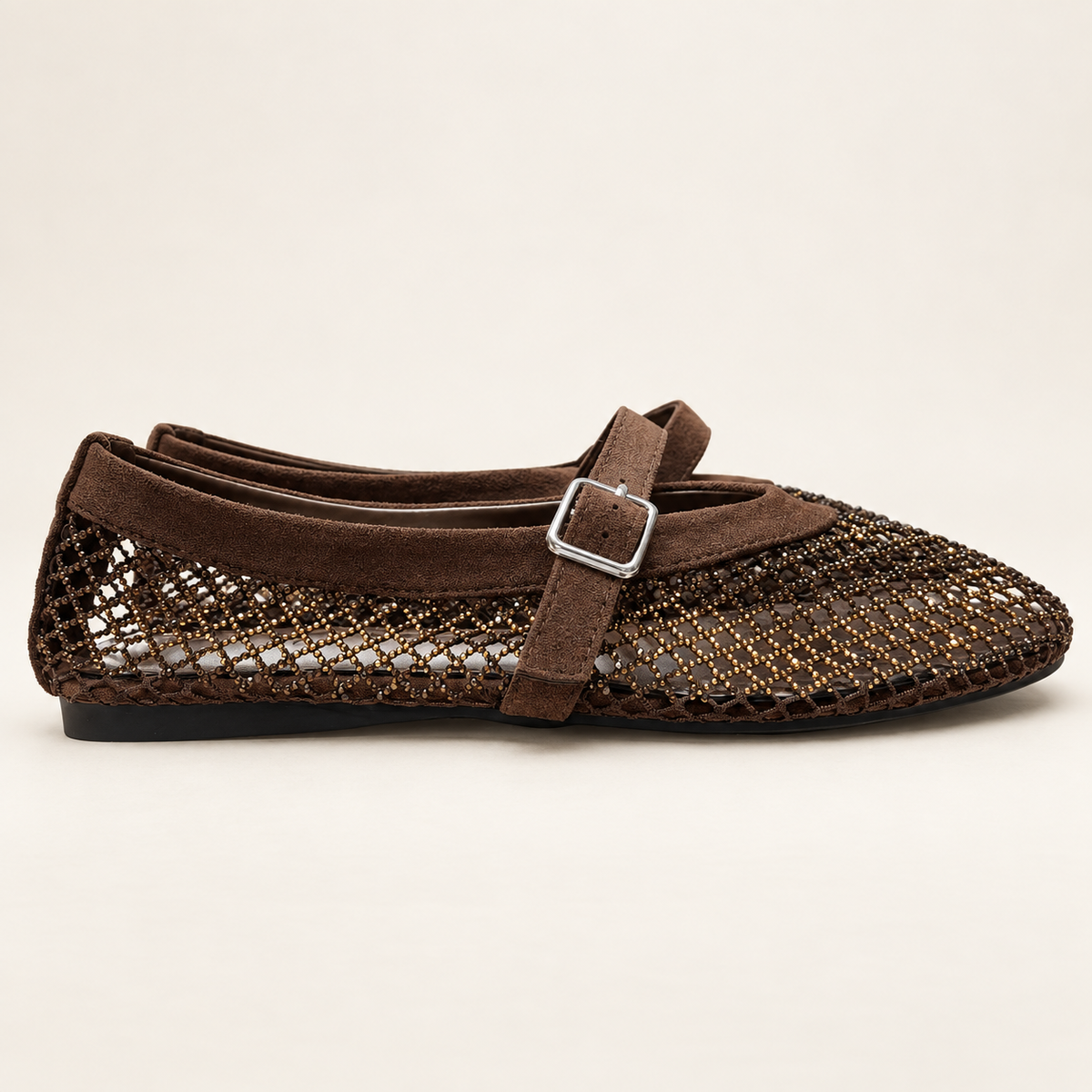 Ballerines marron