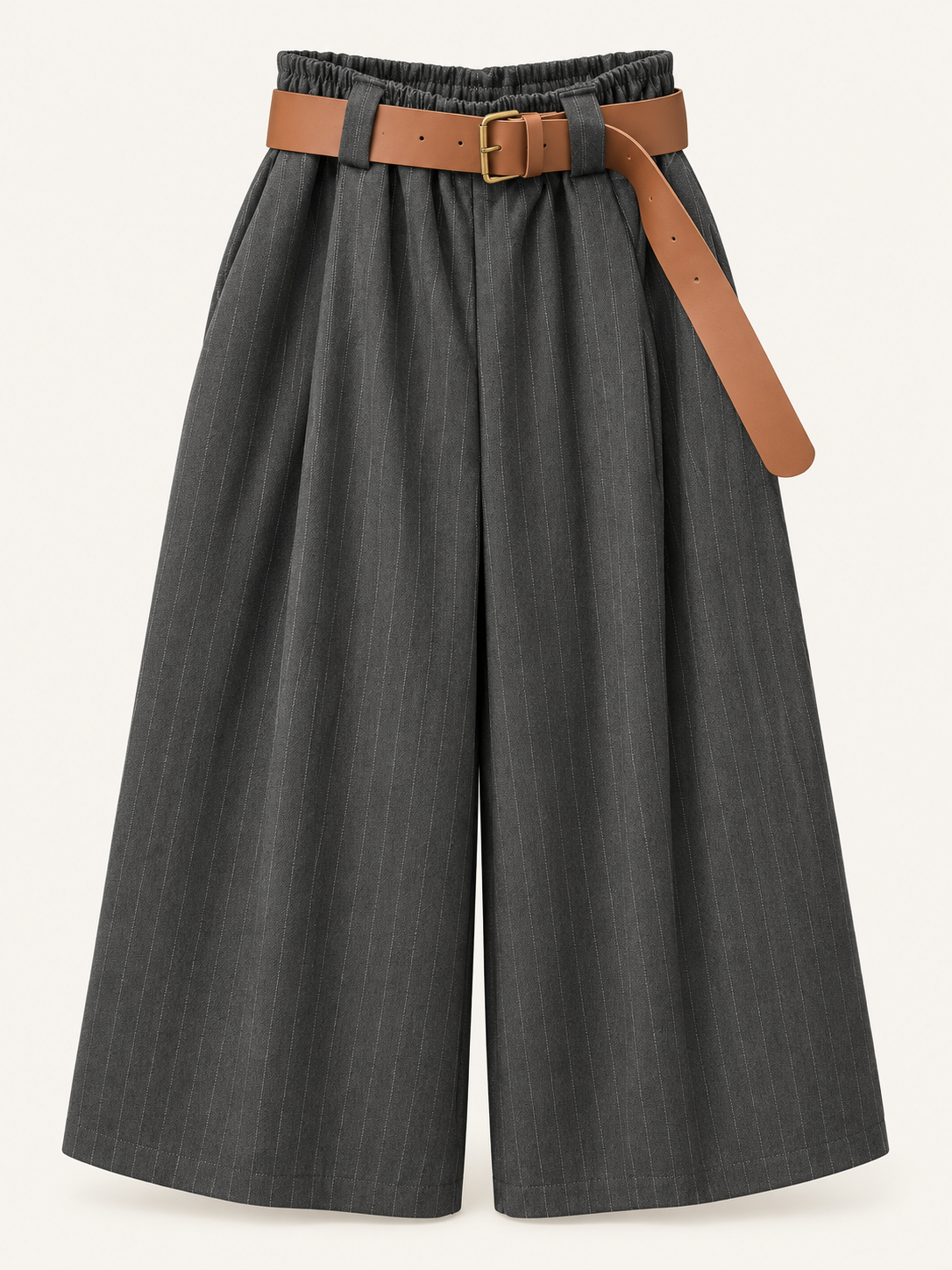 Jupe-culotte Adèle - Gris foncé